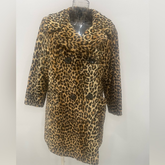 Niccolini Vintage 70’s Faux Fur Coat - Picture 2 of 5